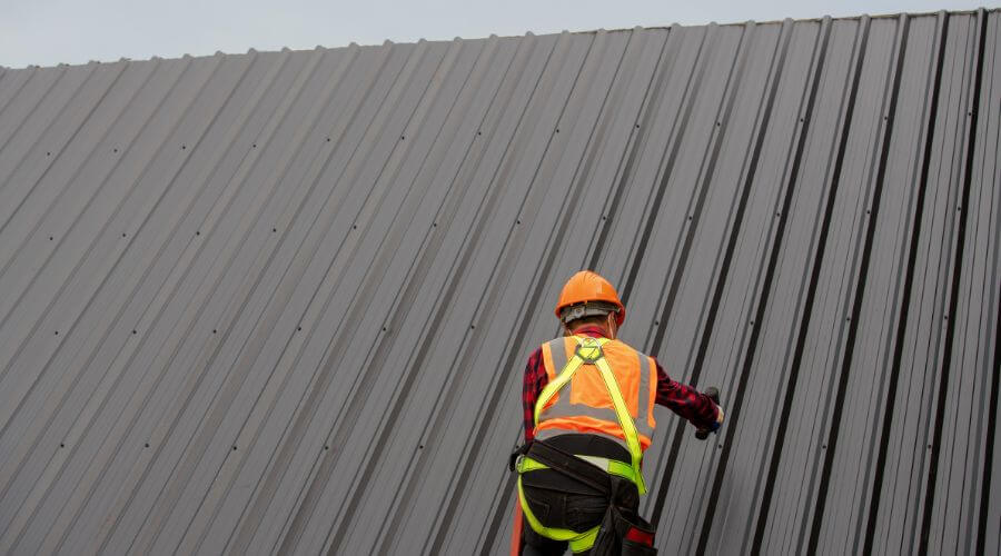 Professional metal roof installation services in Wolcott, NY